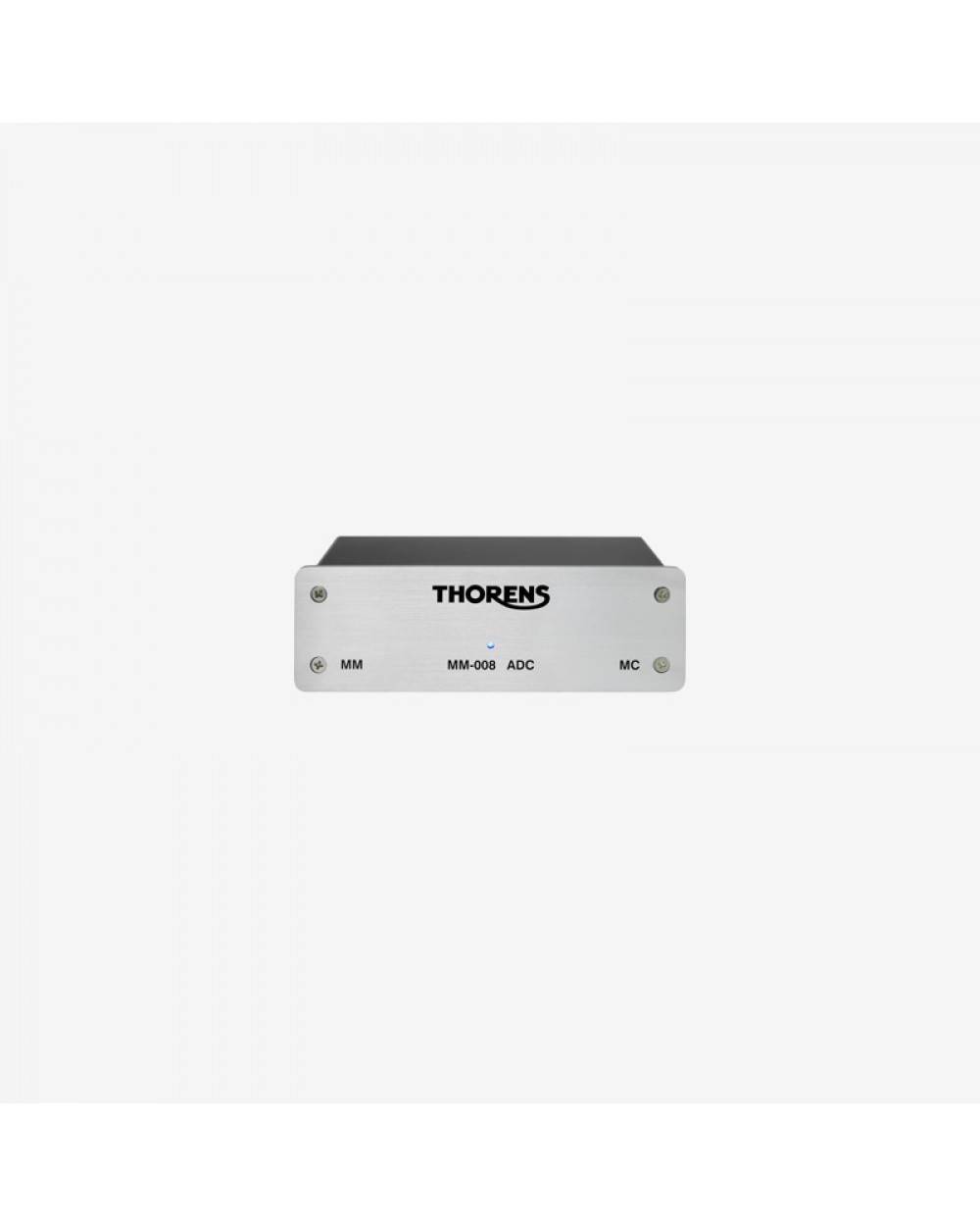 Préampli Phono Thorens MM008 Silver - Compatible Cellules MM Et MC - Gain 40 DB MM / 60 DB MC - Alimentation 24V DC